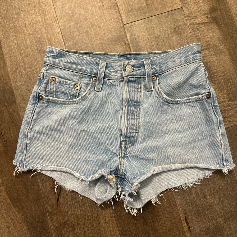 Levi's Light Blue Women's Jean Shorts
